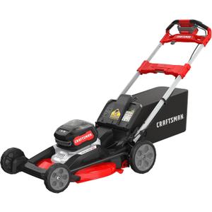 CRAFTSMAN 2X V20 BRUSHLESS RP 21" Rear Wheel Driver Mower, Self-Propelled, (2) 9.0Ah Batteries and (2) Chargers Included (CMCMWSP320X2)