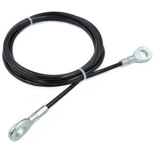 J Bryant Fitness Gym Replacement Cable Fitness Pulley Thick 5mm Heavy Duty Steel Wire Rope for Home Gym Cable Pulley Machine Accessories (39.3")