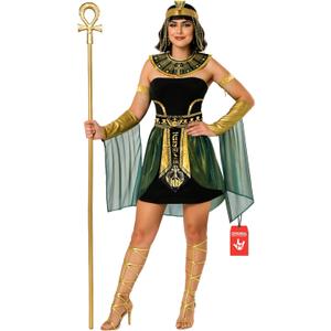 Morph Cleopatra Costume Women, Women Cleopatra Costume, Adult Cleopatra Outfit, Womens Halloween Costumes (X-Large)
