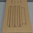 Aluminum Foil & Plastic Wrap Dispenser with Cutter - Magnetic & No-Drill Wall Mount, Cling Film Dispenser with Paper Towel Holder, Space-Saving 4-in-1 Kitchen Organizer - Fits 12" Roll, Black