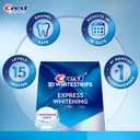 Crest 3D Whitestrips Express Whitening + LED Light Teeth Whitening Kit, 1 Light + 10 Treatments, Each with 1 Upper/1Lower, 20 Strips Crest 3DWhite Teeth Whitening Strips