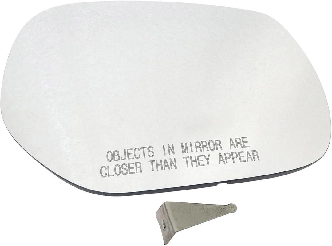 XQSMWF Passenger Side Heated Mirror Glass, Compatible with Infiniti Q50 2014-2022, Q60 2017-2022, Q70 2014-2019, Q70L 2015-2019, QX30 2017-2018, Replace 96365-4GA3A 963654GA3A