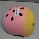 Kids Bike Helmet,Toddler Skateboard Helmets for Ages 2-3-5-8-14 Years Boys GirlsAdjustable Multi-Sport Bicycle Skateboarding Football Roller Skating Scooter Rollerblade Balance Bike Helmet (Pink-violet)