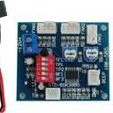 DC 12V 5A PWM 4 Wires PC CPU Fan Thermostat Automatic Temperature Control Speed Controller Board Speed Controller Temperature Probe Buzzer Compatible with Ar-duino Heat Sink HW-585