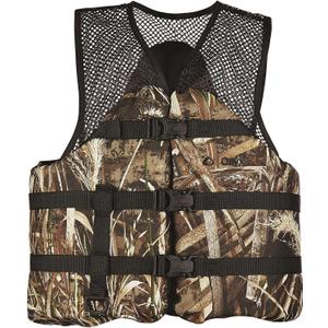 Onyx Mesh Classic Sport USCG Approved Life Jacket for Boating, Fishing, Hunting, Medium
