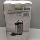 NutriChef 5.2 Qt Electric Water Kettle, Portable, Quick Heating, 5 Liter Digital Kettle with 5 Temperature Settings, Safety Lock, Stainless Steel, 3 Dispensing Options, 8.46" x 11.2" x 16.5"