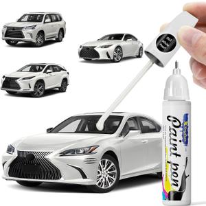 062 White Pearl Touch Up Paint Compatible with Lexus, DIY Car Paint Scratch Repair, Quick & Easy Fix Automotive Scratch Repair for RX/ES/GS/LS/IS/LX