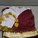 Haysandy 5 Pcs Greek Costume Womens Toga Costume Roman Women Adult with Roman Leaf Wreath Set for Halloween Carnival Party (X-Large)