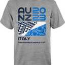 Outerstuff Youth & Kids FIFA World Cup Graphic Short Sleeve Tee, Italy, Multicolor, Kids Large-7 (Gray)