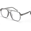Livho Blue Light Blocking Glasses Fake Nerd Clear Square Computer Lightweight Pilot Glasses Frame Oversized B2866