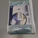 OMERAI Cooling Blanket for Hot Sleepers, Twin Breathable Lightweight Summer Blanket with Coconut Trees Printed Design, Ice Blankets for Bed/Travel/Outdoor 60''x80'', Twin Size, Green