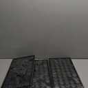 Geelin 3 Pcs Gem Display 150 Case Gem Jars Small Size 14.5" x 7.8" x 0.75" Black Tray Foam Sheet Gemstones Storage Jars with Lids Insert Trays for Collectibles Jewelry Coins and Gemstone Storage