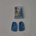 Fun Kids Orthotic Shoe Insoles with Arch Support for Childrens Heel Pain (Severs Disease), Growing Pains, Flat Feet - Childrens, Pair (Toddler 5-7, 3/4 Length - Blue)