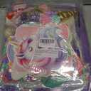 Unicorn Birthday Decorations, Unicorn Rainbow Balloon Arch Decorations Kit with Happy Birthday Banner, Dreamy Cake Topper, Tablecloth and Headband for Girl Party Supplies