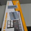 61 keys keyboard piano, Electronic Digital Piano with Built-In Speaker Microphone, Sheet Stand and Power Supply, Portable piano Keyboard Gift Teaching for Beginners