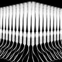 96 Pcs LED White Glow Stick Light Up Fiber Optic Wand Bulk Glow in The Dark Wands with 3 Light Modes for Wedding Club Carnival Party Birthday Concerts Favors