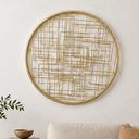 Modern And Elegant Wall Decor Gold, 20in