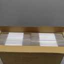 PETAFLOP 6x4x4 Shipping Boxes 50 Pack, White Cardboard Boxes Kraft Corrugated Mailer Boxes for Small Business