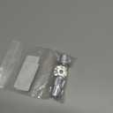 Metal RC 12mm Wheel Hex Hub Extension Combiner Compatible with 1.9/2.2inch Wheel Rim Axial SCX10 Traxxas TRX4 D90 1/10 RC Crawler (15mm, Silver)