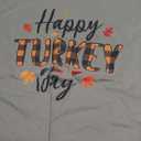 Thanksgiving Family Pajamas Matching Sets Happy Turkey Day T-Shirt, XL