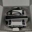 Controller Charger for PS5, Dual Charging Dock Station for PlayStation 5 Dualsense & Edge with RGB Light, Fast PS5 Dual Controller Charging Station with Cable for PlayStation Games (White)