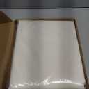 Amazon Basics Lightweight Super Soft Microfiber 4 Piece Sheet Set, Wrinkle Resistant, with 14-Inch Deep Pockets, Full, Cream, Solid