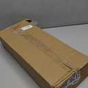 Double Rods Clothes Rack, Gold Rolling Clothing Racks for Hanging Clothes, Metal Portable Garment Rack for Bedroom, Cloakroom, Laundry room