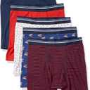 Amazon Essentials Mens Underwear Boxer Briefs, Comfortable Cotton, Tag-Free (XXXL)