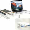 Folding Wall Desk for Small Space, 21.7Inches Wooden Floating Table