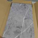Haimin Wall Panels Peel and Stick 20 Pieces 23.6x11.8in (38.7 Sq. Ft. Coverage) Backsplash Marble Look Tilenot Real Marble, Ideal for Kitchen Bathrooms Living Rooms Bedrooms (Gray-YSH)