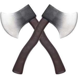 4 Pieces Foam Hatchet Halloween Hatchet Props Axe Halloween Costume Prop Realistic Hatchet for Halloween Costume Party Trick Props