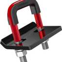 Hitch Tightener for 1.25" and 2" Hitches LIBERRWAY 304 Stainless Steel Red Hitch Tightener Anti-Rattle Stabilizer Rust-Free Heavy Duty Lock Down Quiet- Red Protective Anti-Rust Coating