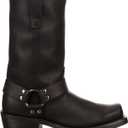 Durango Men's DB510 11" Harness Boot Oiled Black 12 D - Medium