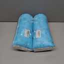 2 x Kids Sherpa Throw Blanket  Soft Cotton & Warm Sherpa Toddler Blanket, Trucks, Cranes & Construction Vehicles Pattern, Plush Winter Bed Throw, 40 x 60 inches