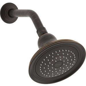 Kohler K-10391-AK-2BZ Devonshire Single Function Showerhead with Katalyst Spray Technology, Oil Rubbed Bronze