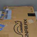 Snailax shiatsu Neck & Back Massager with Heat, Full Back Kneading Shiatsu or Rolling Massage, Massage Chair pad with Height Adjustment, Back Massager for Neck and Shoulder