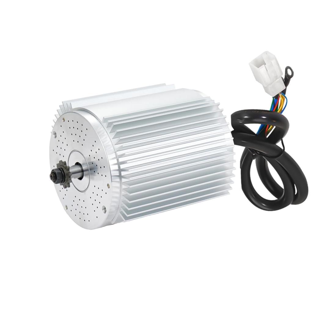 Kunray Electric Brushless DC Motor 60V 2000W 5300RPM Go Kart Electric Motor BLDC Motor for Electric Scooter Motorcycle, DIY Part