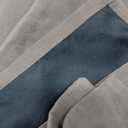 Joydeco Greyish Blue Blackout Curtains 84 Inch Long, Luxury Thermal Blue Velvet Curtains for Bedroom & Living Room, Room Darkening Velvet Drapes 2 Panels, Rod Pocket (52W x 84L)