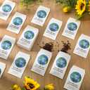 Spakon 200 Pcs Earth Day Giveaways Seed Packets Bulk for Earth Day Gifts Self Adhesive Seed Envelopes Environmental Favors for Events (No Seeds)