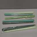 12 Inch Green Taper Candles for Christmas Home Decoration, 8 Pack Color-Gradient Candlesticks for Dinner Party Wedding Holiday Spring