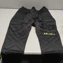 KELME Soccer Goalkeeper Pants Pro with Protection Pads – Padded Soccer Goalie Pants – Kids, Youth and Adults Sizes (Black/Yellow, Small)