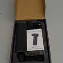 Electric Air Duster, 300000RPM High-Speed Cordless Blower for Barber with Variable Speed & Brushless Motor, Portable Mini Blower for Keyboard, PC, Computer, Replaces Canned Air, Gifts for Men (Gold+black)