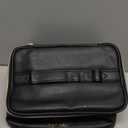 OCHEAL Makeup Bag, Portable Cosmetic Bag, Large Capacity Travel Makeup Case Organizer, Black For Women Toiletry Bag for Girls Traveling With Handle and Divider