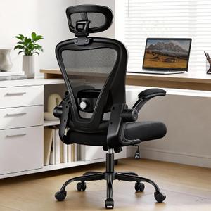 Office Chair, Ergonomic Computer Desk Chair with 3D Headrest