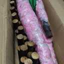 Artificial Cherry Blossom Tree with LED Light, Christmas Pink Cherry Blossom Tree Artificial, Handmade Artificial Trees for Home Decor, Indoor, Outdoor, Party, Office and Wedding (5ft Tall/1.5M)