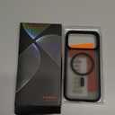 TORRAS Stronger Magnetic & Shockproof for iPhone 17 Pro Max Case, Fit for MagSafe, Military Grade Drop Protection, Camera Control, DIY Button, Slim for iPhone 17 Pro Max Case Translucent Matte Black