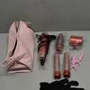 HITTIONA 5 in 1 High-Speed Hair Dryer Brush - Hot Air Styler & Hair Styler, Fast Drying Blow Dryer Brush No Heat Damage Multi-Styler Auto Wrap Curlers for Volumizing Curl Straighten Frizz-Free