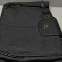 LOVEVOOK Laptop Tote Bag for Women,Nylon Work Totes with 15.6 Inch Laptop Compartments, Lightweight Fashion Purse with Large Cup Holder,Travel Tote with Luggage Straps (Black)