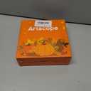 Artscope Fall Decorative Throw Pillow Covers 20x20 Inch Set of 4, Hello Happy Autumn Pumpkin Buffalo Plaid Maple Leaves Harvest Outdoor Farmhouse Pillow Cases for Home Sofa Couch-Orange B