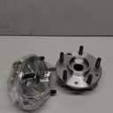 TRQ 2 Piece Front Wheel Bearing & Hub Assembly Set 4WD Compatible with 1995-1997 Chevrolet Blazer 1990-1997 S10 1990-1994 S10 Blazer 1992-1997 GMC Jimmy 1990 S15 1990-1991 S15 Jimmy 1991-1997 Sonoma